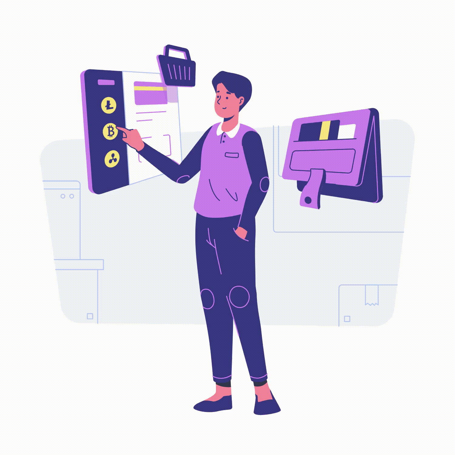 Buy and Sell cryptocurrency Instantly worldwide